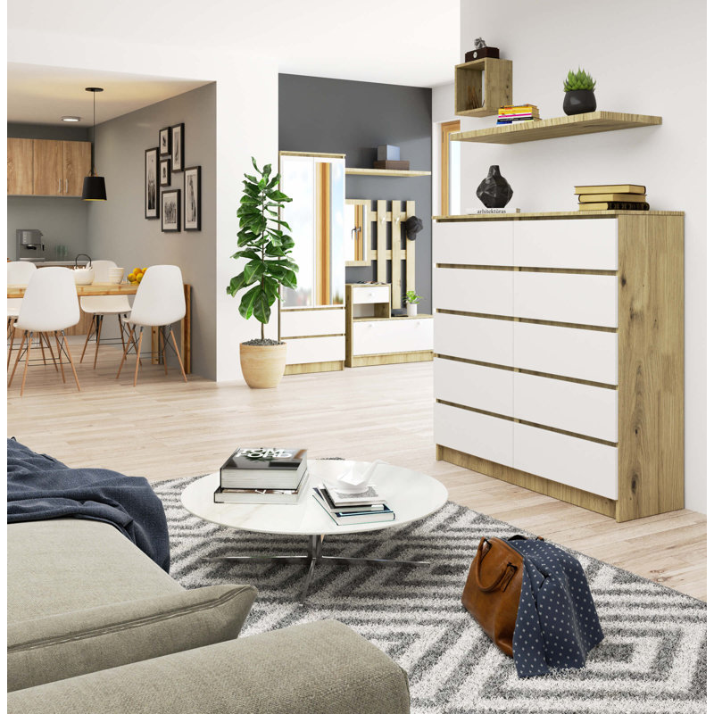 Sprage 10 -Drawer Console