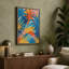 Sunburst Light Geometric 1 Piece Wrapped Canvas Wall Art-1203516609-1203516615