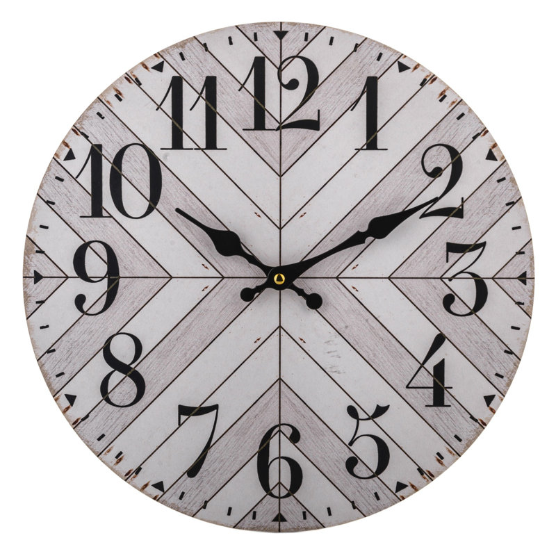 Tiberias Wood Wall Clock