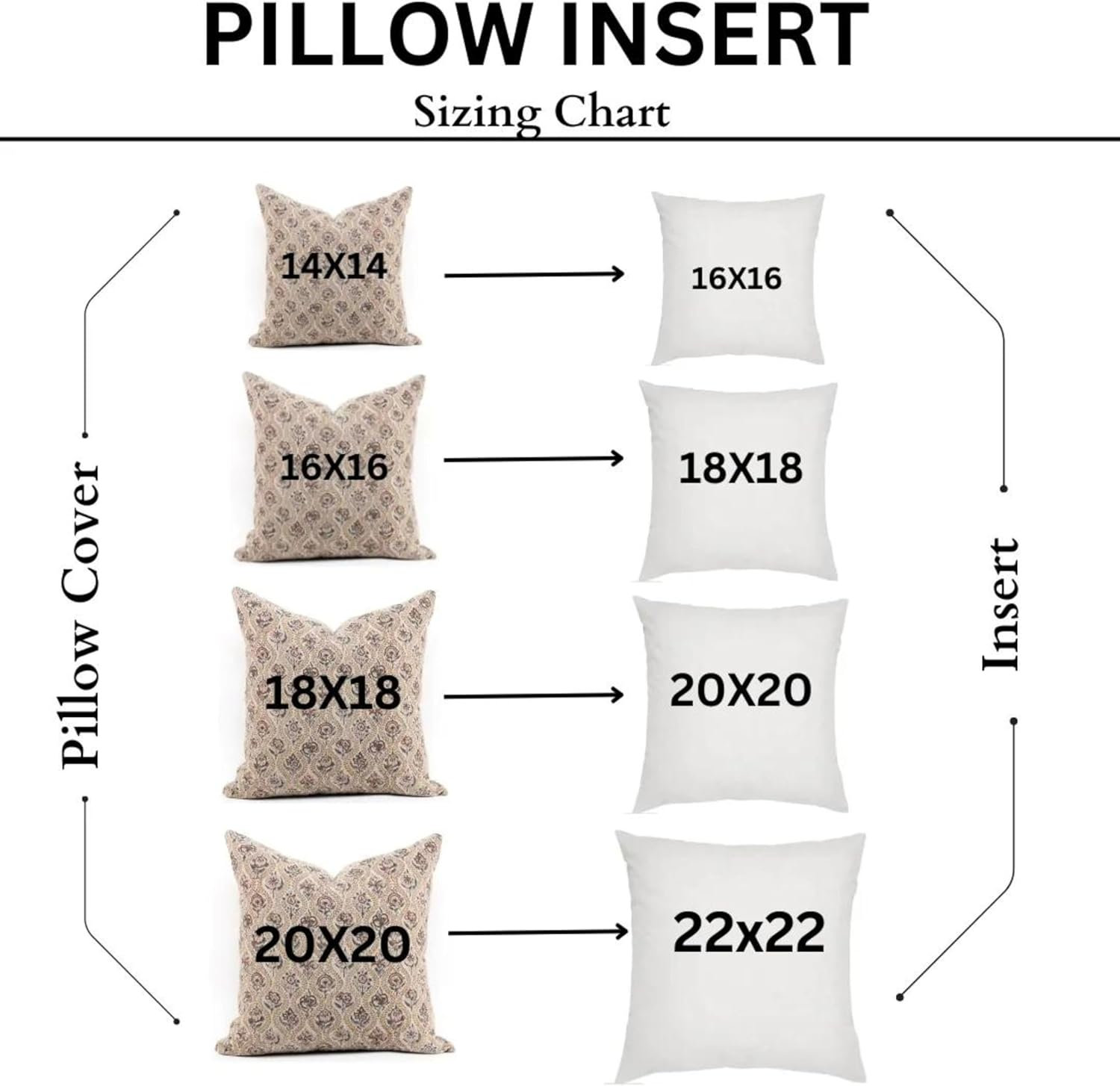 Linen Pillow Cover, 20" x 20"