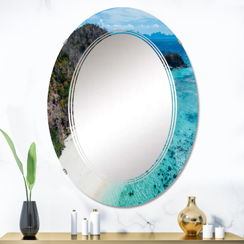 Miroir de salle de bain sans cadre, 36 po x 24 po