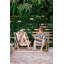 Chaise longue pliante avec coussin -117090201