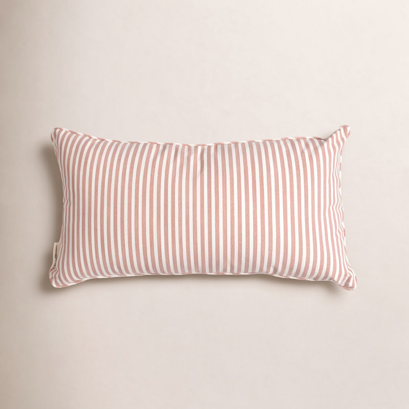 The Rectangle Throw Pillow, Pink