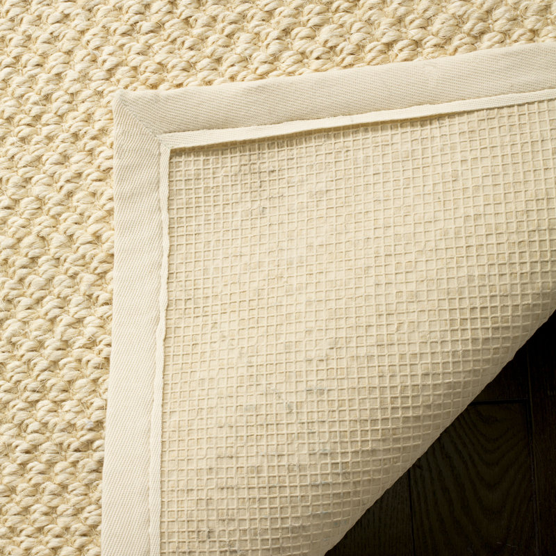 Tapis crème texturé, Rectangle 2 pi x 3 pi