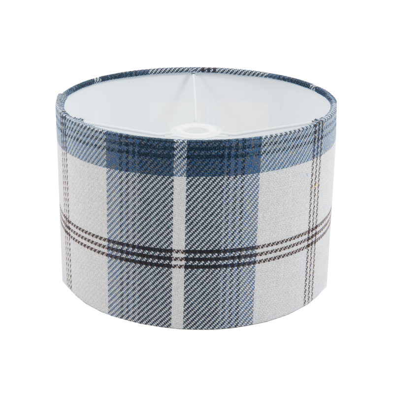 Polyester Drum Lamp Shade ( Screw On ), 25cm H x 45cm W x 45cm D