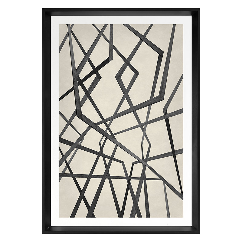 Structures 6 Print by Taylor, Paul, 25'' H x 18'' W
