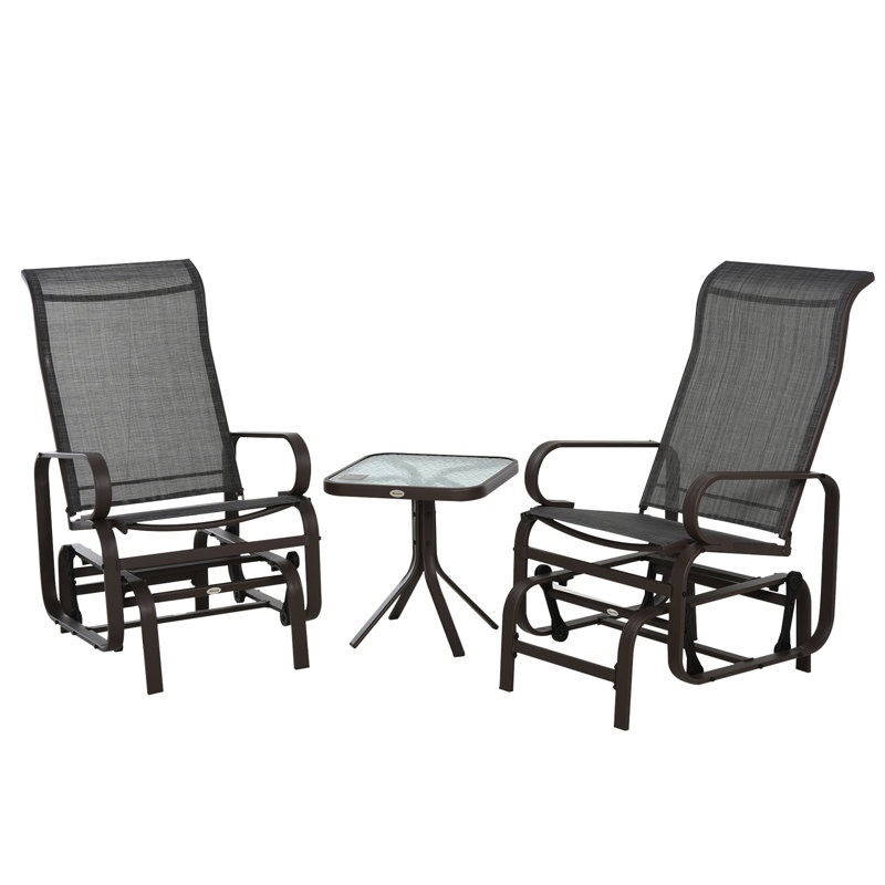 Anndale Double Conversation Set with Table