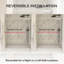 54 po X P 72 po Porte de douche coulissante double H-112716643