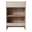Meuble-lavabo autoportant de 24 po avec lavabo en céramique noire et armoire à fermeture en douceur - portes en contreplaqué de conception moderne-973188761-973188767
