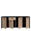 Deveau 209.5cm Sideboard