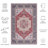 Tucson Performance Machine Washable Southwestern Rug-546896242