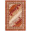 Tapis Belfry moderne à l'aquarelle abstraite orange, rouge et crème, lavable à la machine, antidérapant, à poils courts, pour l'intérieur et l'extérieur, adapté aux animaux domestiques, idéal pour le salon, la chambre, la salle à manger, l'entrée, le couloir ou le bureau.-1309312101