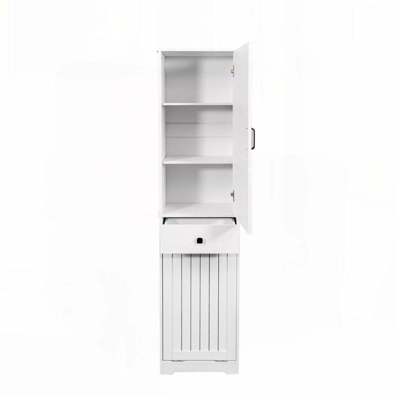 Armoire de rangement pour salle de bain avec 1 armoire de rangement et 1 tiroir