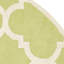 Tapis vert / ivoire en laine touffeté à la main Cannen-1826511216