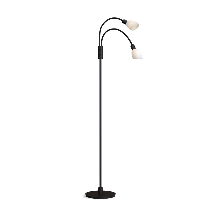 140cm Black Arched Floor Lamp