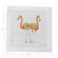 Serviettes de cocktail en satin de coton Flamigos in the Mirror-50817898