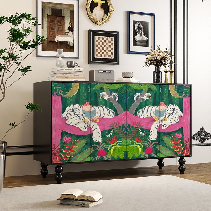 Multi-functional Large Capacity Sideboard