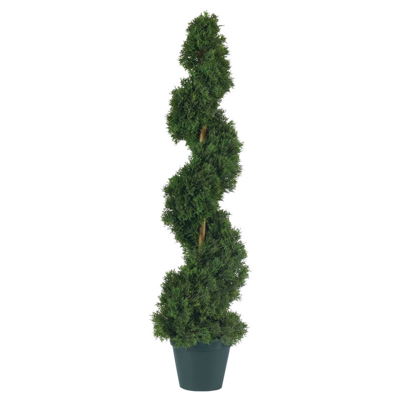 Topiaire de cèdre artificiel en pot, H 36 po