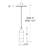 Action 1 - Light LED Cylinder Pendant-39529047