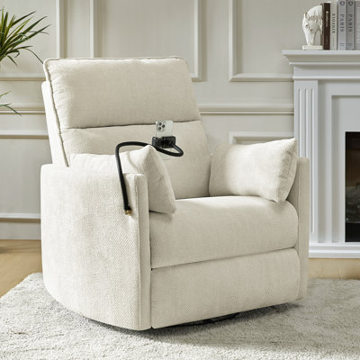 Fauteuil inclinable, oscillant et pivotant de 38 po Talana