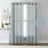 Dawan Faux Linen Semi-Sheer Grommet Curtain Panels-2034590671-2034590656