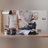 12"X15" Heat 5 In 1 Press Machine Heat Transfer Machine Digital Sublimation Heat Press Machine For T-Shirts Hat Mug Plate Cap Bottle With 360-Degree Swing Away Function