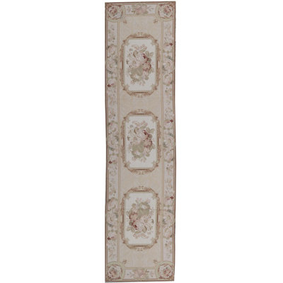 Wool Floral Area Rug