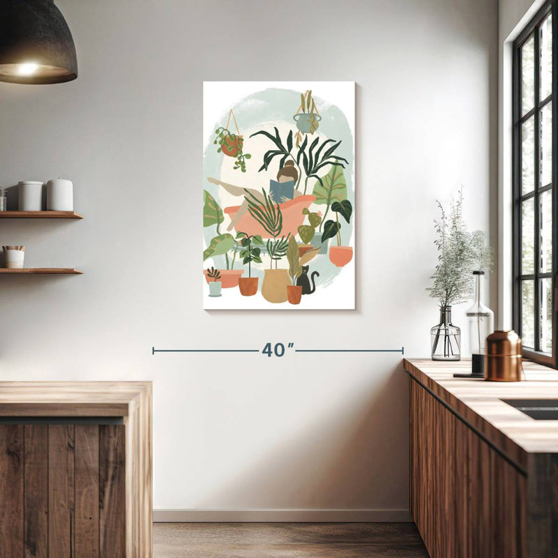 Plant Lady Bath I, H 36 po x l 24 po
