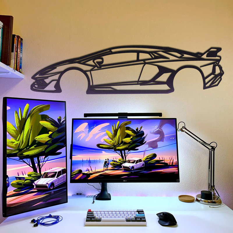 No Frame Print on Metal, 120" H x 31" W