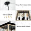 4- Luminaire suspendu en métal pour le salon - Style traditionnel avec compatibilité E26