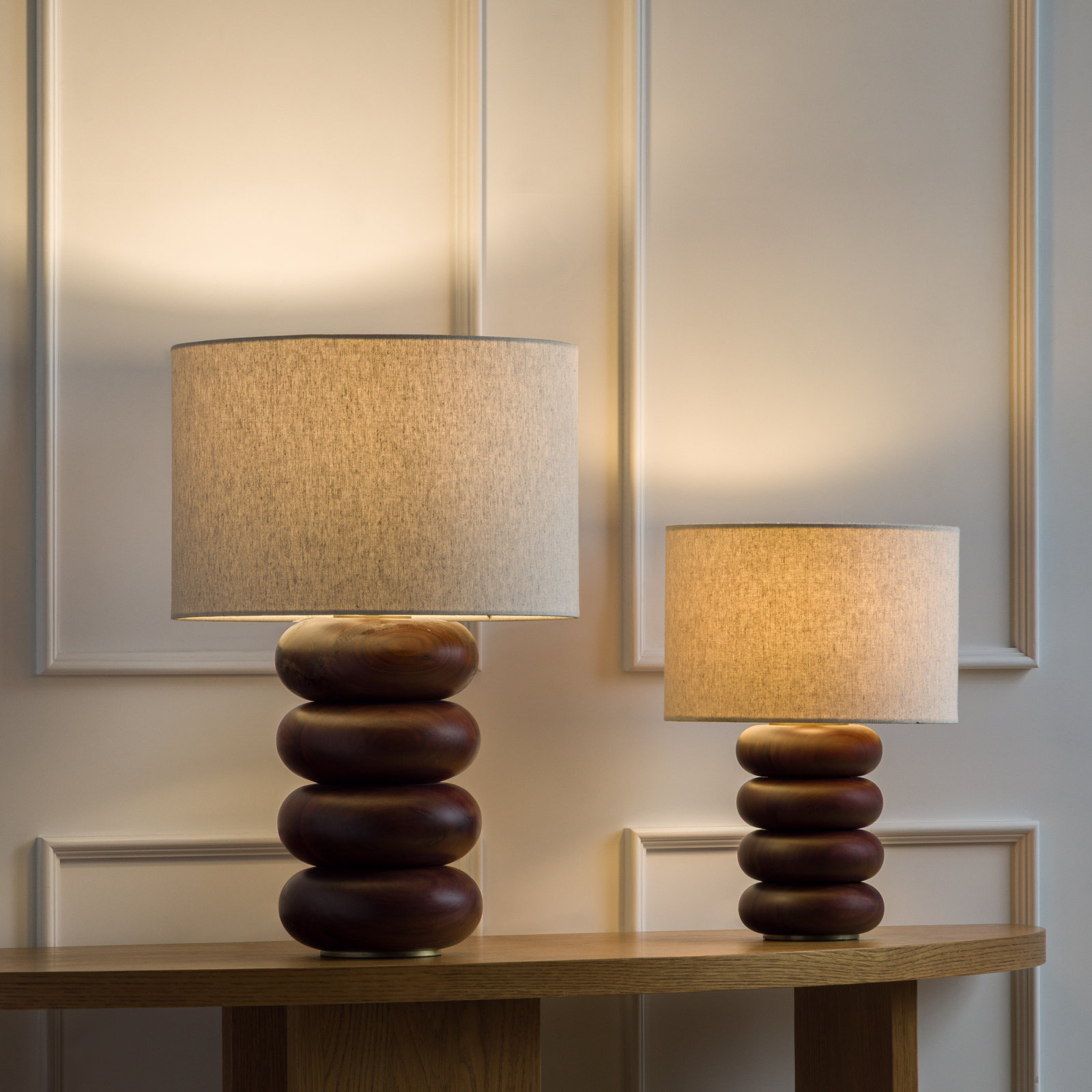 Giacomo Table Lamp, 15''H X 10.75''W X 10.75''D, Brown