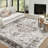 Oriental Machine Washable Rugs Vintage Floral Area Rug for Living Room Bedrooms Non Slip Rugs for Playroom Office Kitchen-1153313419