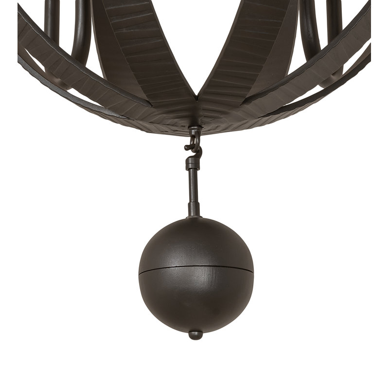 Stave Madera 12 - Light Chandelier