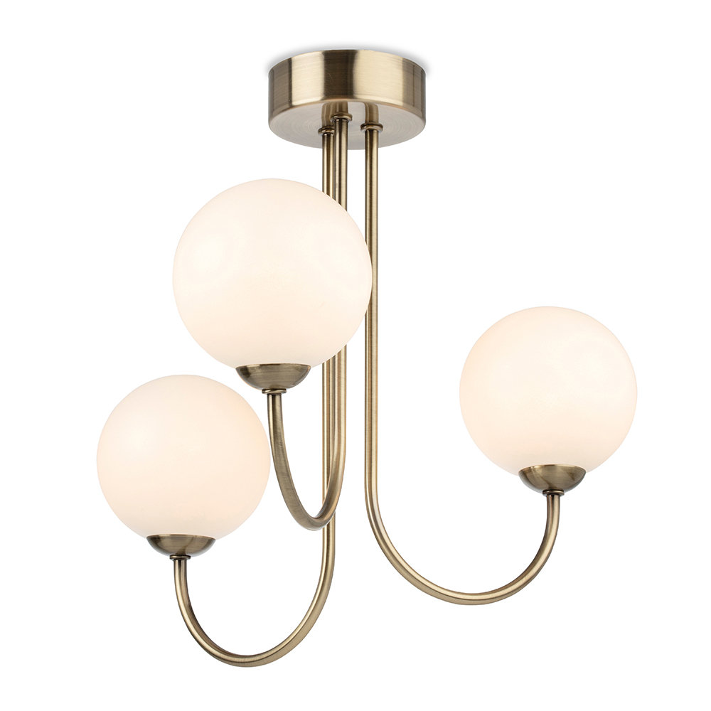 3 - Light Shaded Chandelier