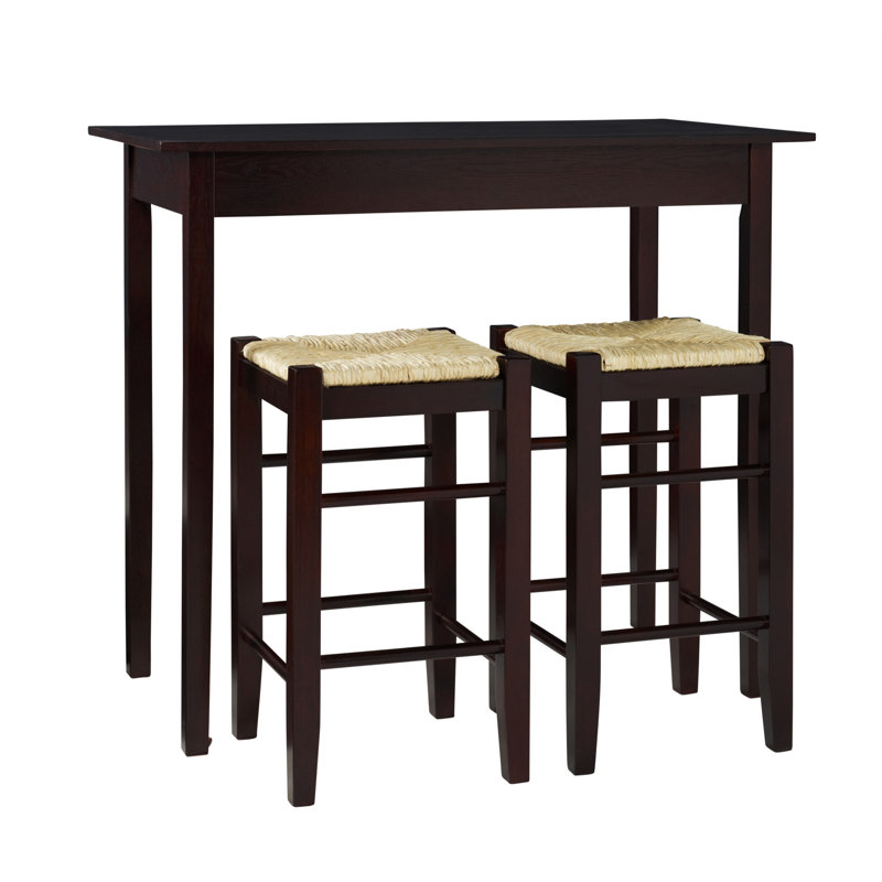 Tenney 2 - Person Four Leg Dining Set