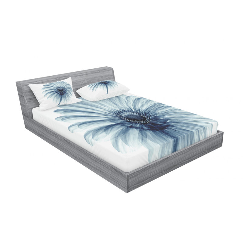 Microfiber Sheet Set, Full Sheet Set with Fitted Sheet