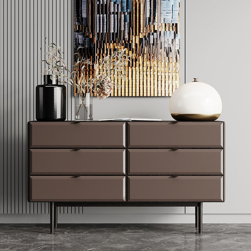 Italian-style minimalist and luxurious sideboard