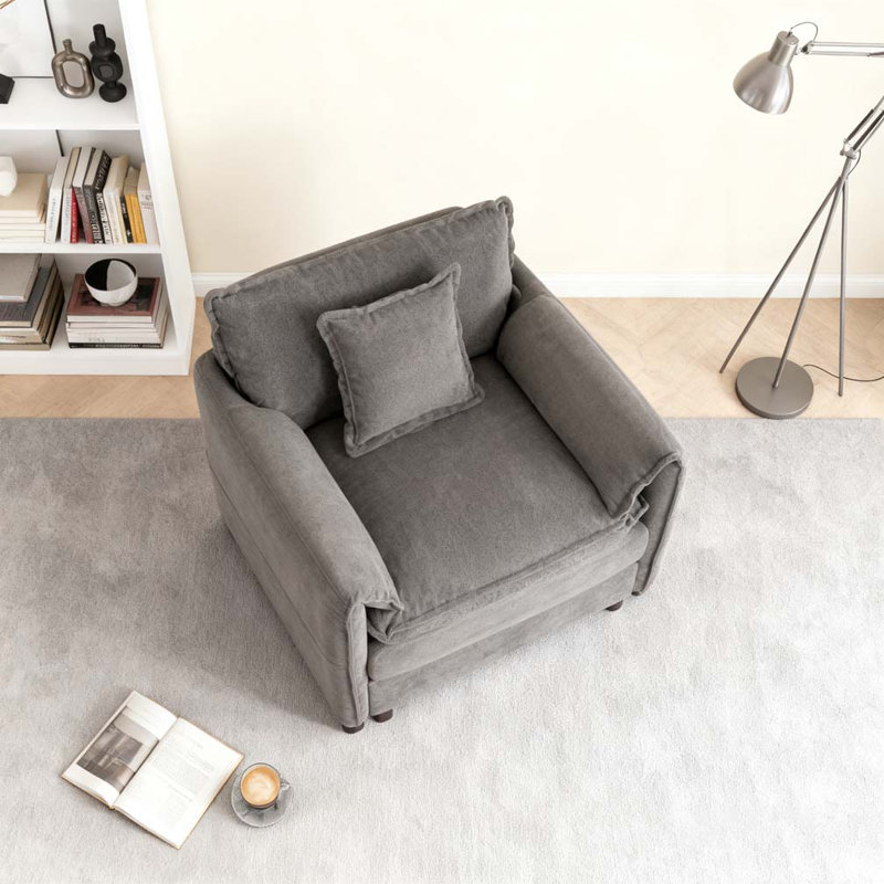 Fauteuil surdimensionné de 41,73 po