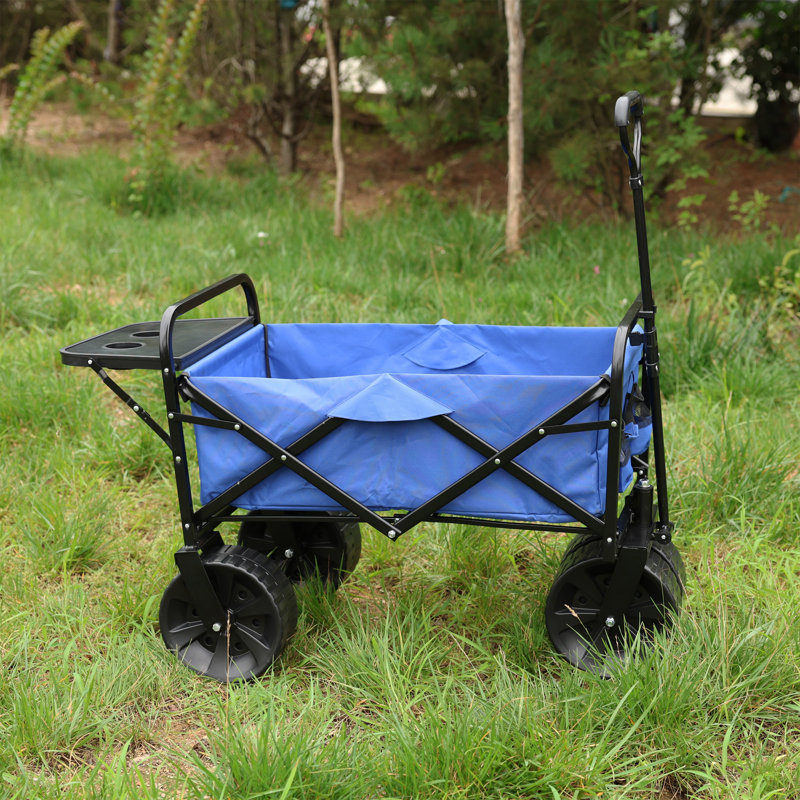 Chariot de plage pliant Wagon Garden (bleu)