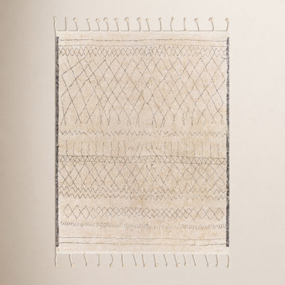 Clover Cotton Beige Rug