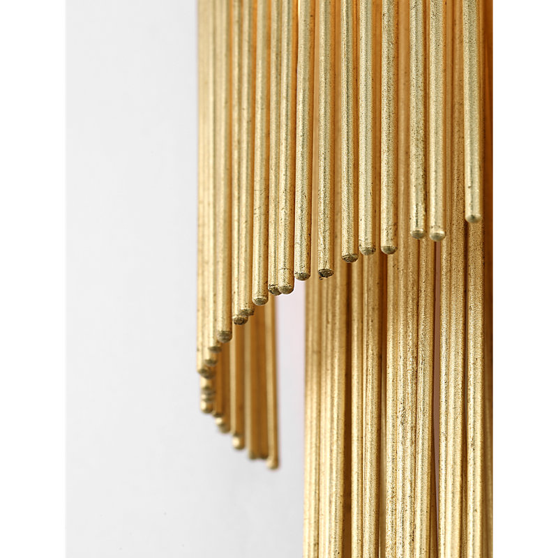 Kelly Wearstler 2 - Light LED Armed Sconce, Gild