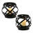 Metal Candleholders with Battery Operated LED Candles
