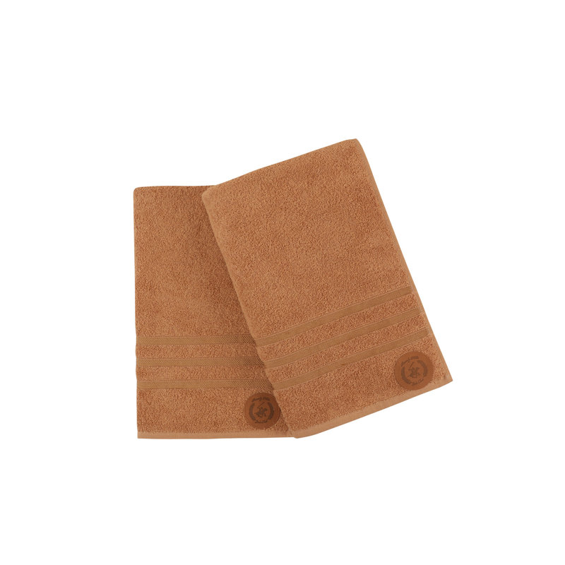 Serviette 100% coton, Brun, Serviettes de bain - paquet de 2