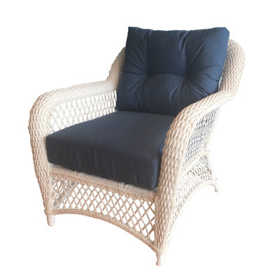 Chaise de patio avec coussins Elkin