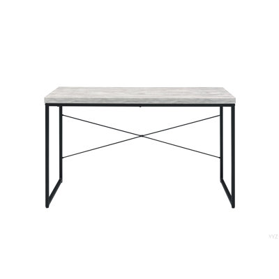 Bureau d'écriture antique blanc et noir