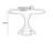 Vintage Black Solid Wood Round Dining Table Set-1044769217