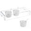 4 Piece Condiment Server Set