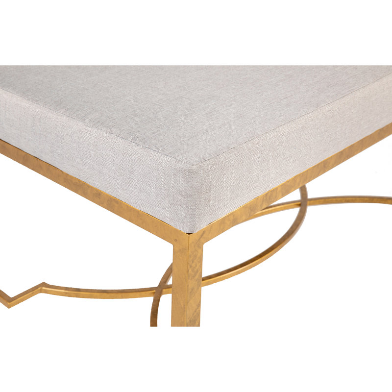 Izmir Metal Bench, Gold