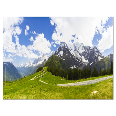 " Valley In French Alps "