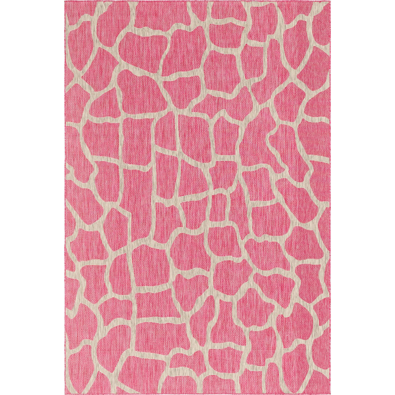 Outdoor Joyous Area Rug Candy Color, Rectangle 6' x 9'